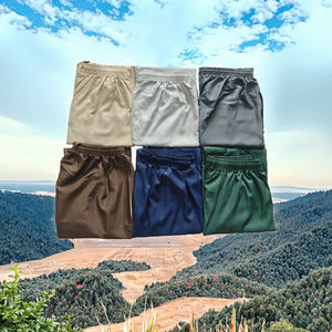 ملابس رجالية متواضعة بنطال عباية مقاس كبير بنطلون رجالي إسلامي كاجوال بنطلون بلون واحد بنطلون أفغان جيد التهوية مصنوع يدويًا - Product Image 2