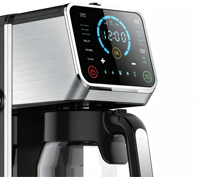 Cafetera de Goteo Automática Programable Anbolife con Jarra de Vidrio, Acero Inoxidable, OEM, Uso en Hoteles, Portátil