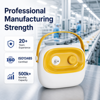 Nébuliseur portable mini compresseur NB-1004 avec poignée, certifié CE ISO13485 MDSAP, équipement médical pour usage domestique