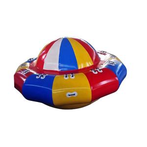 Bateau de disco gonflable de jouet de l'eau Tube remorquable bateau de taxi de l'eau bateau de disco volant gonflable pour des sports aquatiques - Product Image 1