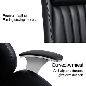 Silla giratoria de cuero PU de lujo del fabricante Sinonis para ejecutivos de oficina/CEOs estilo de elevación moderno para jefes de oficina - Product Image 5