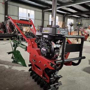 Mini Máquinas Multifuncionais de Cultivo com Roda Única e Esteira de Corrente, Motocultivador e Cultivador a Diesel - Product Image 2