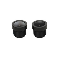 Lensa CCTV Kustom Format 1/2.7 Inci F2.5 Mount 4MP 4G 3.27mm M12 Lensa Kamera CCTV untuk Dash Cam