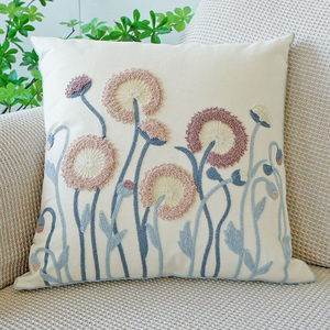 Coton populaire broderie fleur jeter chambre décor à la maison oreillers <span class=keywords><strong>housses</strong></span> <span class=keywords><strong>de</strong></span> coussin <span class=keywords><strong>pour</strong></span> <span class=keywords><strong>canapé</strong></span> - Product Image 3