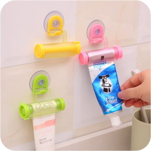 Dispensador <span class=keywords><strong>de</strong></span> pasta <span class=keywords><strong>de</strong></span> dientes enrollable, tubo exprimidor con soporte para ventosa, prensa para crema, Extractor <span class=keywords><strong>de</strong></span> cosméticos, dispositivo <span class=keywords><strong>de</strong></span> baño, novedad <span class=keywords><strong>de</strong></span> <span class=keywords><strong>2022</strong></span> - Product Image 4