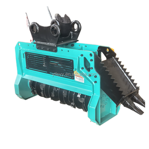 Broyeur forestier LISEN certifié CE pour excavatrices, attache robuste pour le défrichement des terrains, compatible avec les excavatrices <span class=keywords><strong>de</strong></span> 8 à 25 tonnes - Product Image 2