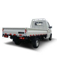 Nouveau Gonow camionnette électrique 220KM Pure Battery Cargo Truck Camion à châssis et cabine personnalisé