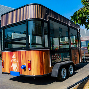 Nouvelle Conception Remorque de Restauration Électrique Personnalisable, Chariot à Café, Camion de Restauration Mobile pour Hot-dogs et Crèmes Glacées, Couleur Personnalisable de Luxe - Product Image 1