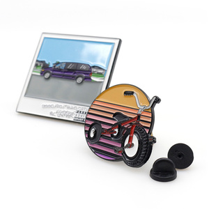 Huy Hiệu Ghim Ve Áo Mũ Taxi Hình Tùy Chỉnh Dropshipping Bộ Ghim Tráng Men Xe Hơi Thương Hiệu Kim Loại Giá Rẻ - Product Image 3