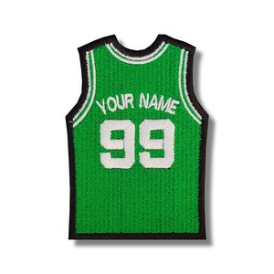 New Sport Basketball Club Custom Soccer Jersey <b>Iron</b> <b>On</b> Patch <b>Numbers</b> And Letters Designer Football Jersey Patches For Jerseys - Product Image 3