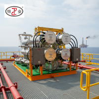 Calentador de Circulación a Prueba de Explosiones de Acero Inoxidable Hengye de 2600kW para Reducción de Viscosidad de Agua de Mar y Petróleo Crudo en Campos Petrolíferos Marinos