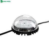 Boule LED à pixels de 120 mm de diamètre, 12 LED SMD 5050 RGB, lumière ponctuelle DC24V pour la décoration de bâtiments