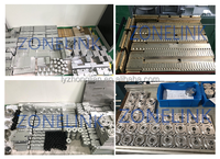 Nouvelle ligne de production de remplissage et de scellage de suppositoires semi-automatique à haute précision 1500 pièces/h en acier inoxydable, usine de fabrication de pompes