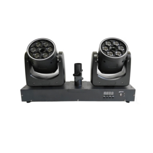STSLITE - Juego de 6 Focos LED Gobo de 60 W con Anillo RGBW de 10 W, Lente Giratoria LED, Luz de Escenario para Discotecas, Clubes, Fiestas, DMX512 - Product Image 4
