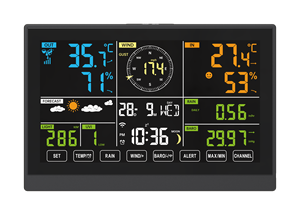 컬러 디스플레이가있는 <span class=keywords><strong>7</strong></span>-in-1 WIFI 전문 기상 관측소 - Product Image 6