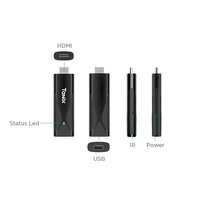 Récepteur IPTV Tanix TX8 2 Go de RAM, Clé TV USB Miracast, Lecteur Multimédia de Streaming 4K, Mini Boîtier TV Android Smart