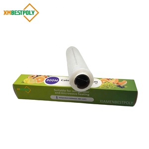 Wholesale Food Grade PE Catering <strong>Roll</strong> Film 45cm*300M <strong>Fridge</strong> &amp; Microwave Safe Use for Fruits Food Wrapping - Product Image 4