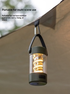 Haut-parleur Bluetooth d'extérieur, lampe de camping, lampe d'ambiance sans fil, lampe LED portable pour tente avec batterie ultra longue durée - Product Image 3