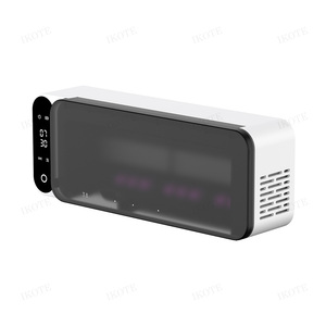 Giá đỡ bàn chải đánh răng UVC trực tiếp từ nhà máy, cửa sổ trong suốt, sấy khô bằng tia UV không dây, khử trùng bàn chải đánh răng và dao cạo râu cho nhà tắm gia đình - Product Image 5