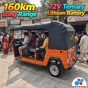 Electric Passenger Tricycle Foot-Operated Parking Brake Reliable Stopping Factory Direct <strong>Sales</strong> Now - Product Image 1