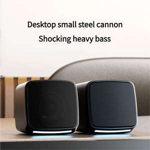 E-1078 Multimedia USB Speaker RGB Lighting IPX-5 Waterproof 2.0 Channel Portable <strong>Mini</strong> <strong>Sound</strong> <strong>Bar</strong> for PC Laptop Phone Gaming - Product Image 6