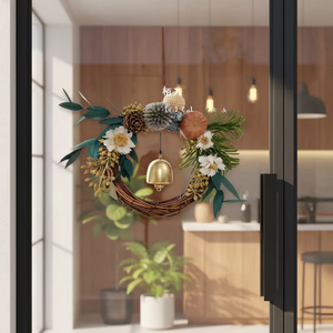 Cloches et guirlandes Décoration murale Entrée de <span class=keywords><strong>café</strong></span> <span class=keywords><strong>Fleuriste</strong></span> Restaurant Décor - Product Image 4
