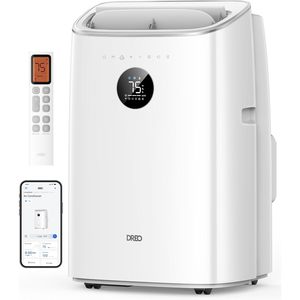Aire Acondicionado Portátil Dreo de 8000 BTU, Unidad de Refrigeración Inteligente para Dormitorio, Color Blanco - Product Image 1