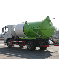 Camion de traitement des eaux usées Dongfeng Jincheng 12 mètres cubes, transmission automatique, Euro 6, essence <150 ch