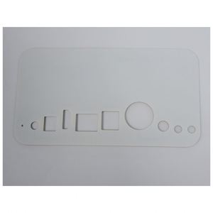สติกเกอร์กาวติดป้ายชื่อไฟฟ้าอะคริลิค พีวีซี พีซี แบบแผงกึ่งโปร่งแสง พิมพ์ลายตามสั่งจากโรงงาน - Product Image 5