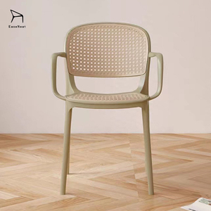 EaseNeat Silla de comedor portátil caliente Se puede apilar Jardín al aire libre Restaurante Café Taberna Interior Elegante Moderno - Product Image 2