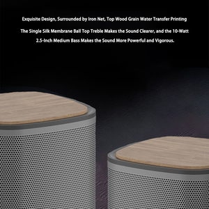High Quality <strong>Wireless</strong> <strong>Subwoofer</strong> 5.4 Outdoor Use Customizable Stereo Audio Remote USB AUX Wood Cabinet ROHS TF Card RGB 10-30W - Product Image 4