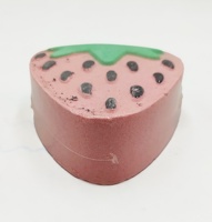 Bain moussant artisanal bio végétalien 100% naturel à la fraise rose pour la relaxation à domicile, style mignon, service OEM disponible