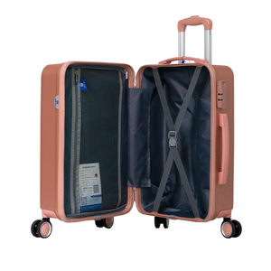 Equipaje Abs 20 "24" 28 "Gran capacidad Mejor precio para viajar Buen rodamiento Caja de cartón Embalaje Fabricante vietnamita - Product Image 5