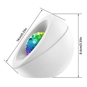 Lámpara de Proyección USB con Diseño de Galaxia Estrellada y Océano, Control Bluetooth, Proyector de Luz RGBW, Altavoz de Música para Decoración, Regalo para Fiestas - Product Image 6