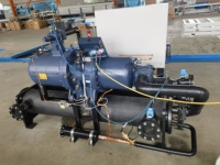 Pompe à chaleur eau-eau à source géothermique R410A avec compresseur scroll pour climatiseur central commercial