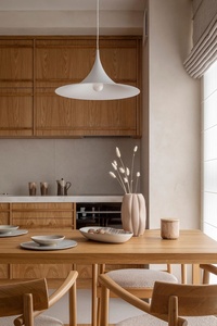 Luxury Fitted Smart Solid Wood Finish Light Curved Island Open <strong>Cabinet</strong> Quartz Countertop <strong>Slim</strong> Shaker Kitchen <strong>Cabinet</strong> - Product Image 6