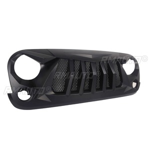 Parrilla Delantera para Auto, Parrilla Frontal para JK Wrangler 2007-2017, Kit de Carrocería, Accesorios para Auto - Product Image 3
