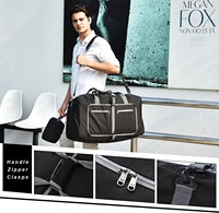 Sac de voyage unisexe personnalisé grande capacité Gym Fitness sac de voyage portable train loisirs week-end nuit sac