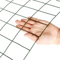 Fabricant direct de grillage soudé en PVC pour la protection industrielle et la construction, revêtement en plastique