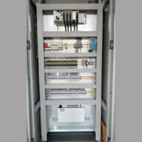 Armoire de commande électrique d'automatisation industrielle personnalisée 480V, boîte de distribution de pompe à eau, 2000x800x300mm, démarrage direct