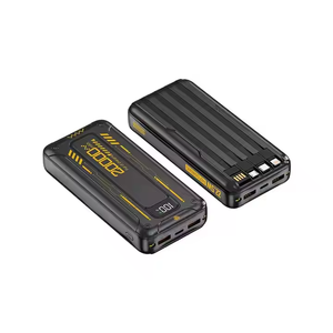 Hot Selling Portable 20000mAh Power Bank with Custom LOGO Smart Mini Mobile Phone Charger 20000mAh Power Banks Free Custom LOGO