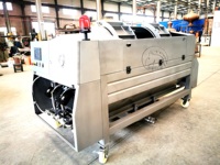 Hoge Kwaliteit Roestvrij Staal Pneumatische Persmachine Voor Druivenstrootbes/Wijnpers