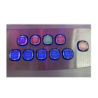 Pont à 10 boutons à pièces personnalisé en usine avec micro interrupteur pour machine d'arcade de compétence