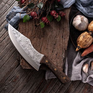 Couteau de boucher en acier forgé à la main ensemble de couteaux à désosser couteau de cuisine bois polyvalent légumes viande couperet Sharp <span class=keywords><strong>Chef</strong></span> boucher - Product Image 4