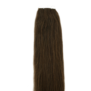 Extensions de cheveux humains Remy de luxe à la kératine chinoise, texture droite, double épaisseur, mini bandes adhésives, trame simple, personnalisées, avec logo de marque - Product Image 6