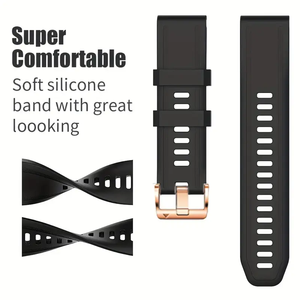 <span class=keywords><strong>Bracelet</strong></span> de <span class=keywords><strong>montre</strong></span> sport en silicone à libération rapide de 20 mm pour <span class=keywords><strong>Garmin</strong></span> Fenix 8 43 mm, <span class=keywords><strong>montre</strong></span> pour <span class=keywords><strong>femme</strong></span> - 18 couleurs disponibles - Product Image 5