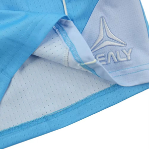 Custom Digital Print Automated Cutting 100% Polyester Drawstring Mens Soccer Shorts Piping Breathable Summer Sports Running - Product Image 4