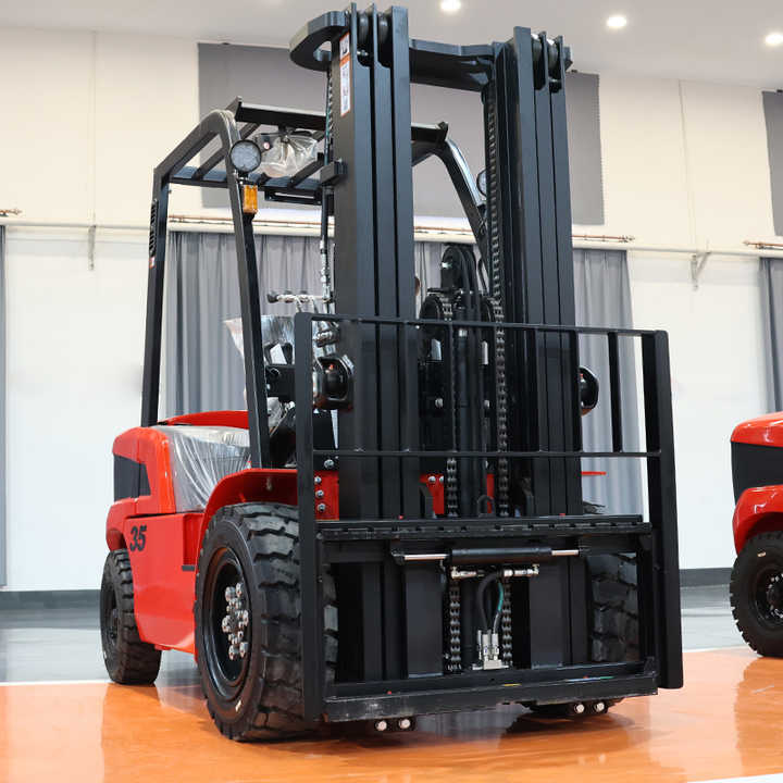 Telehandler Rack Delivery In Stock Fast Delivery 3 Ton 3.5ton Telehandler Telescopic All Terrain ...