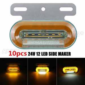 ไฟเลี้ยวข้างรถบรรทุก 12V 24V ไฟส่องสว่างภายนอกรถยนต์ ไฟสัญญาณ ไฟเตือน ไฟท้ายรถพ่วง รถบรรทุก - Product Image 2