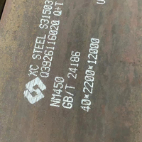 Dieu fournisseur Creusabro 8000 matériau de plaque d'acier résistant à l'usure Nm400 NM500 plaque d'acier Ar500 prix de plaque d'acier d'usure